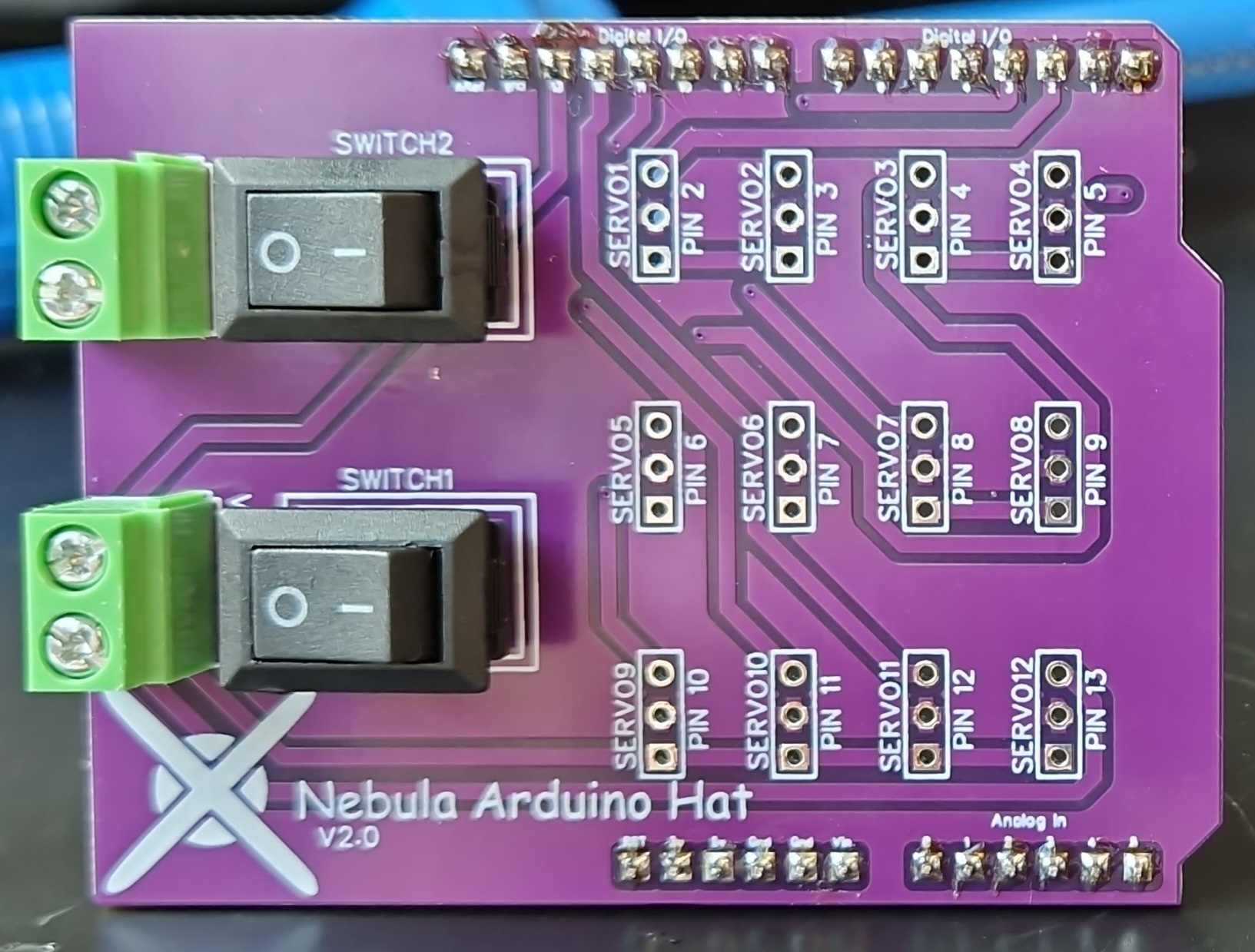 Nebula Board Top View